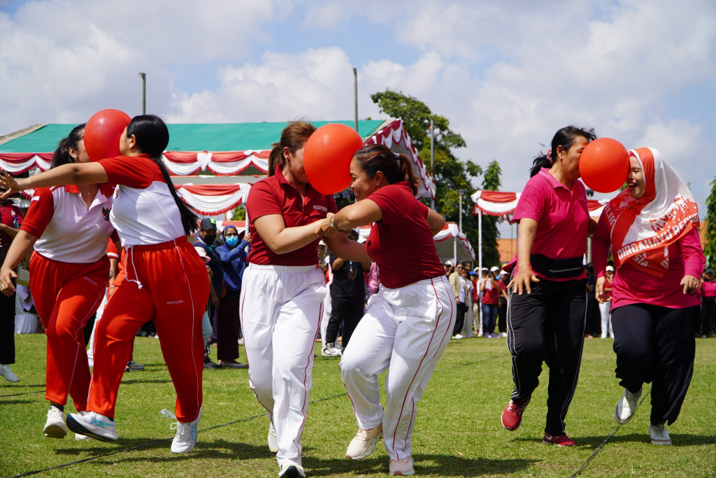 Berlangsung Meriah! Lomba 17 Agustus Perayaan HUT ke-80 RI di Desa Dalung